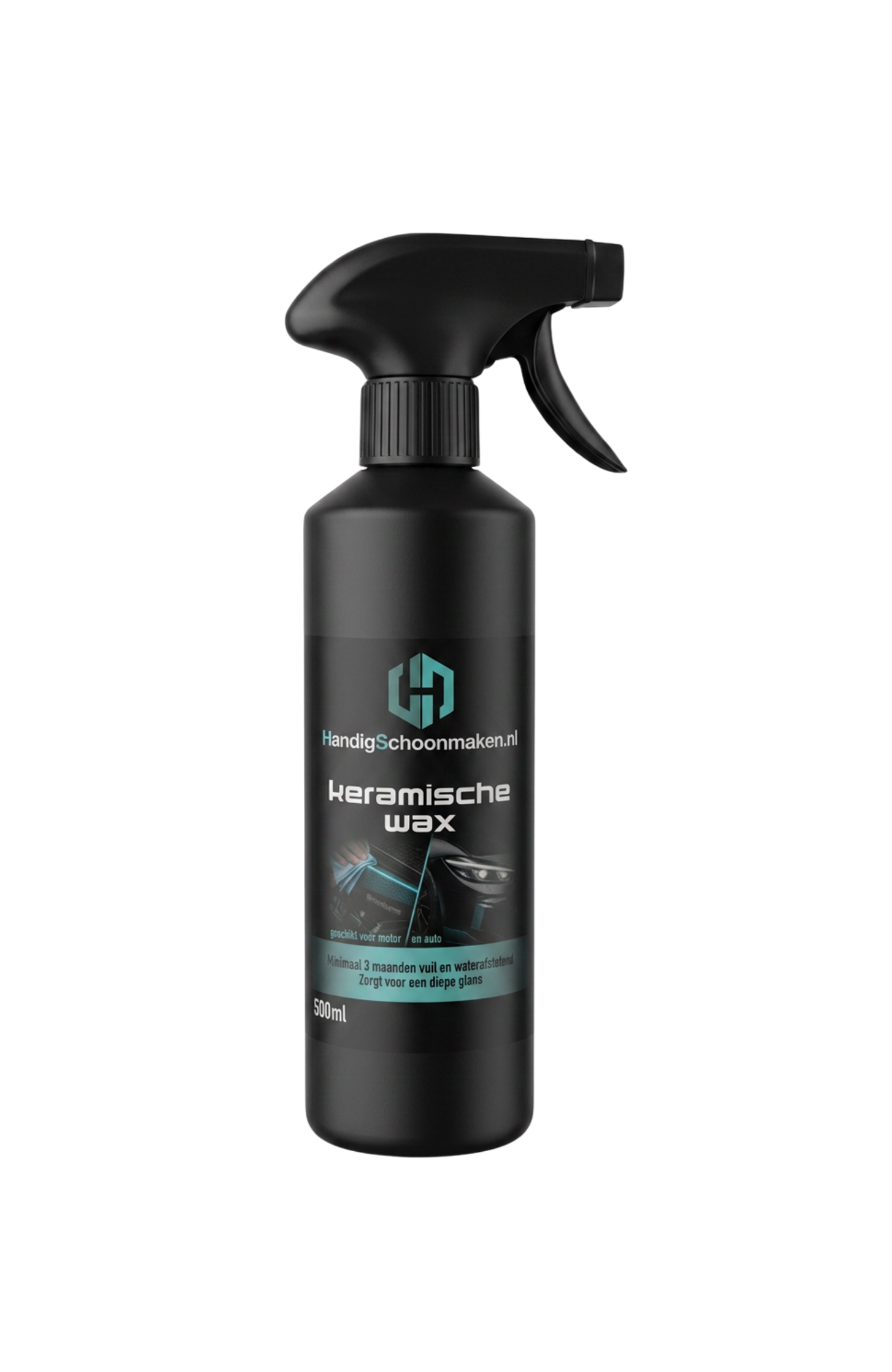Keramische wax voor motor en auto