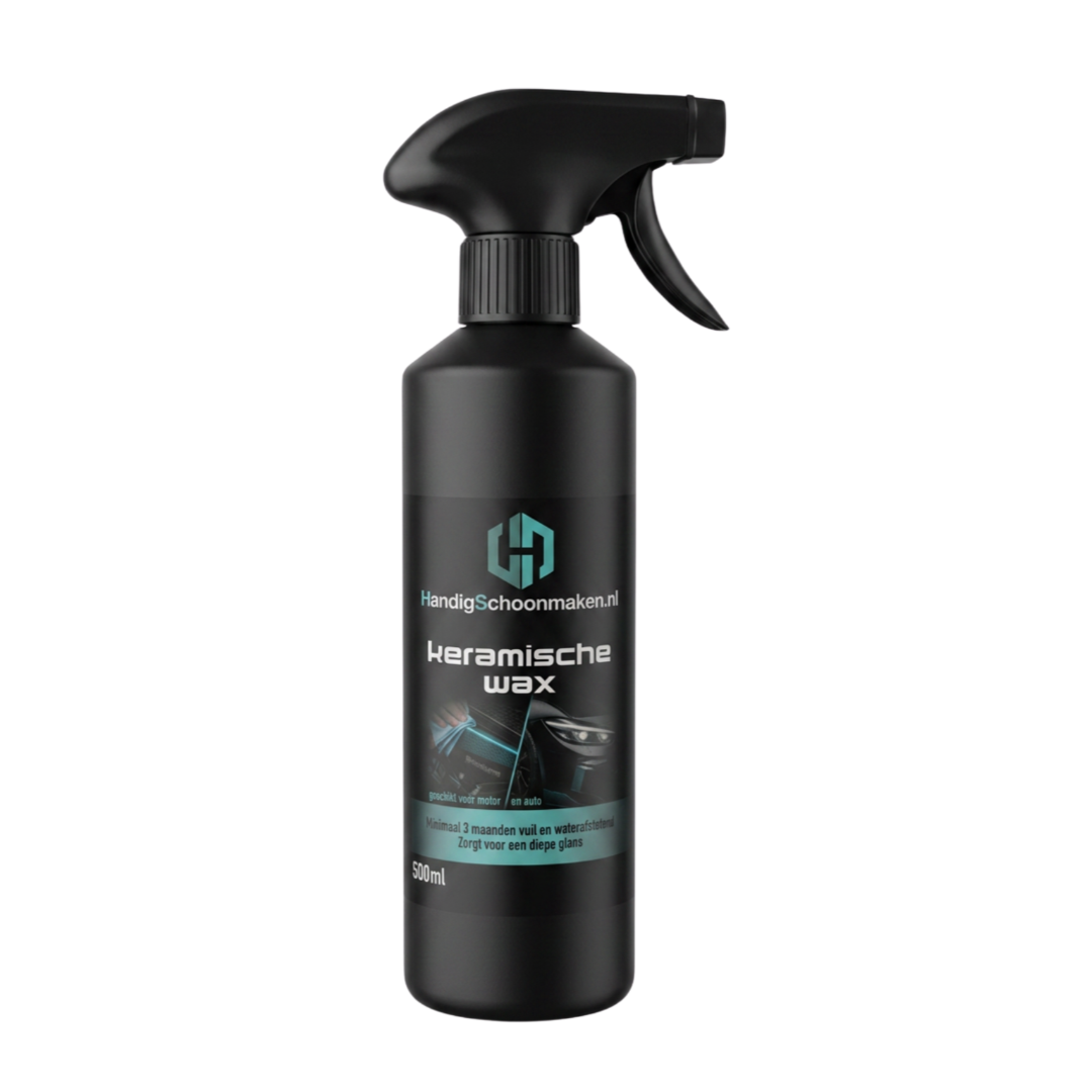 Keramische wax voor motor en auto