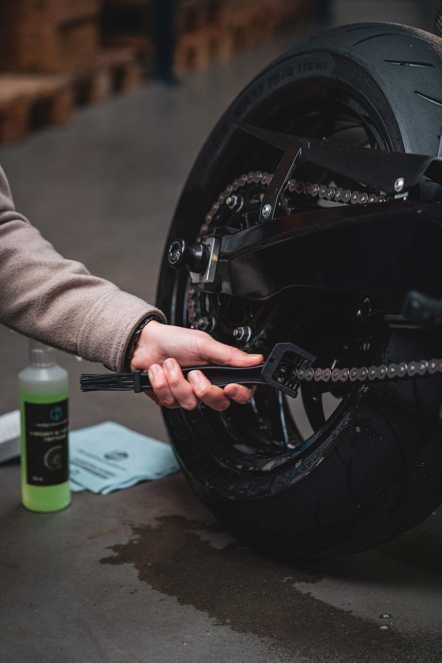 Motorreiniger L pakket - uitgebreid wassen