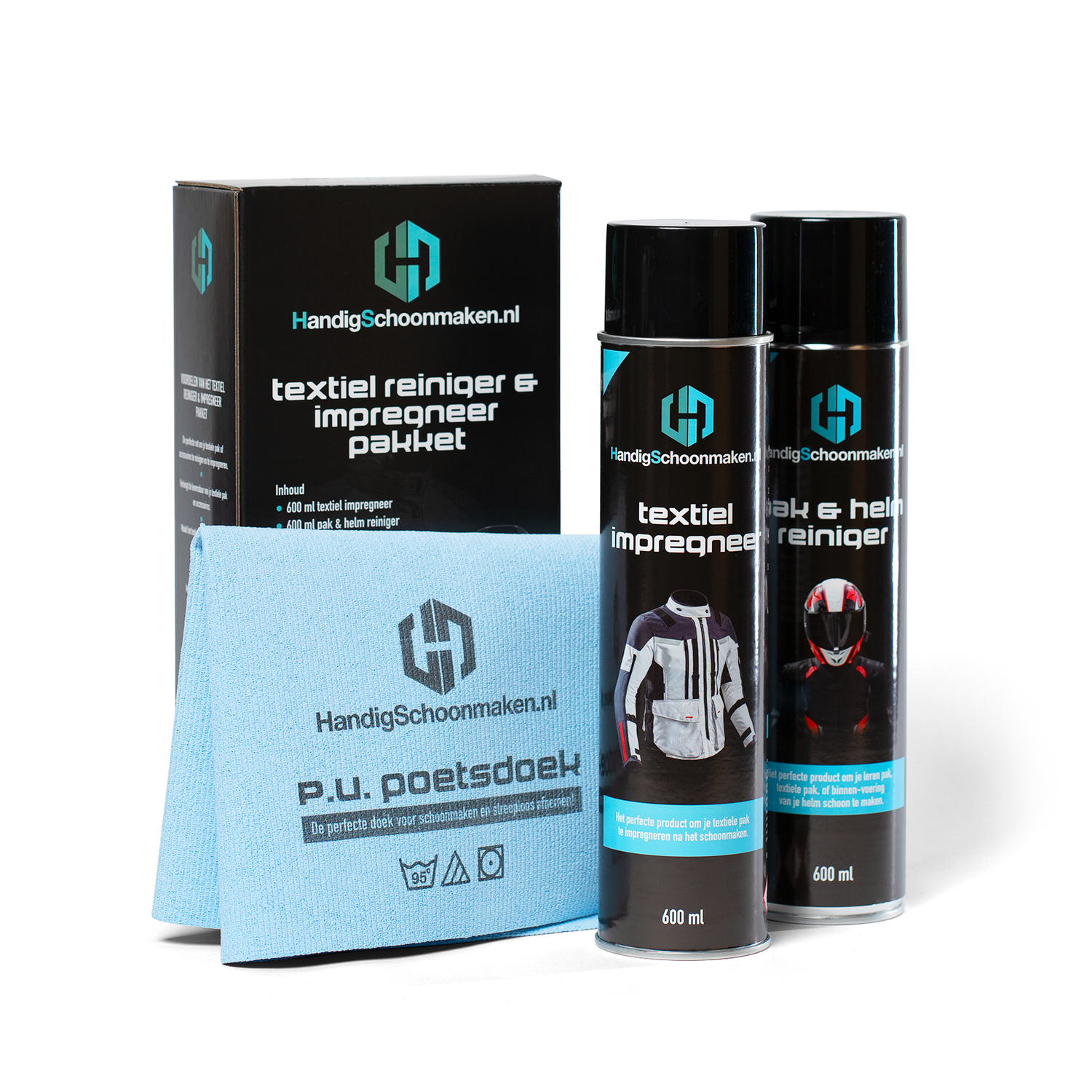 Textiel reiniger & impregneer pakket