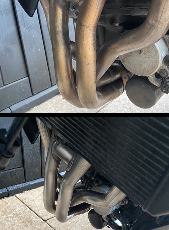 Abgasreiniger Edelstahl Startset