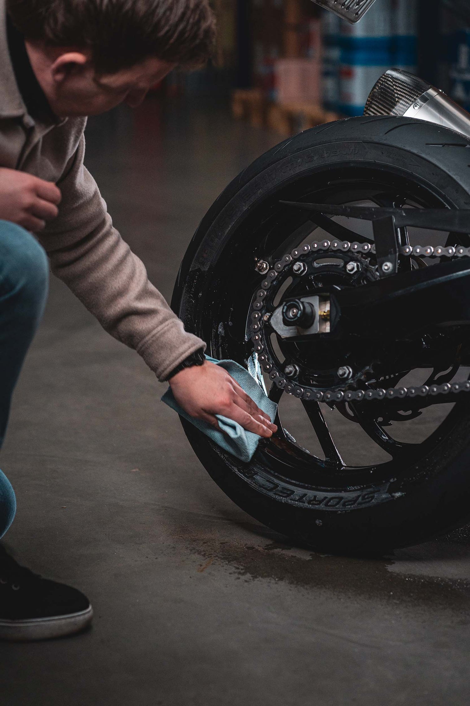 Starter-Kit für Motorreiniger