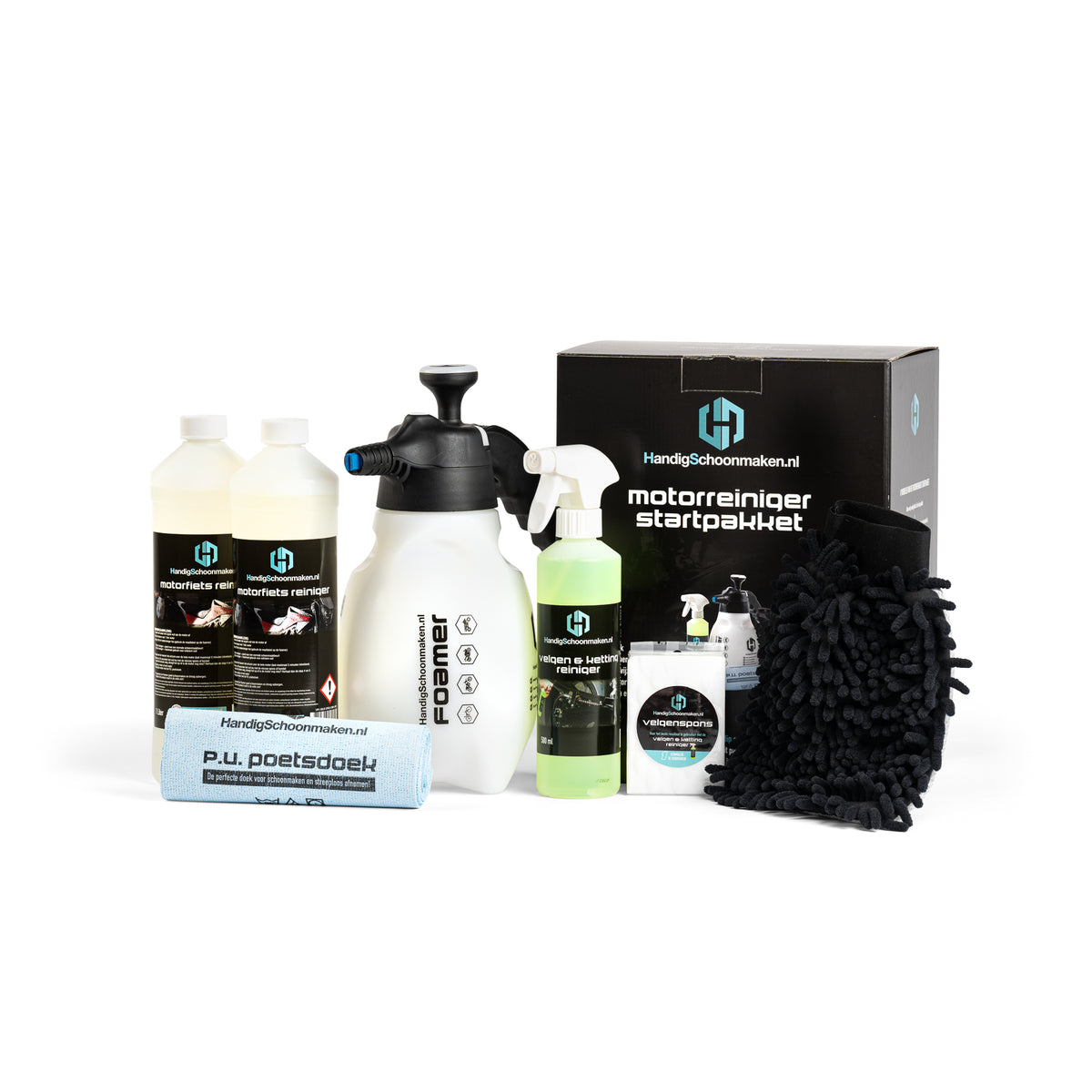 Starter-Kit für Motorreiniger