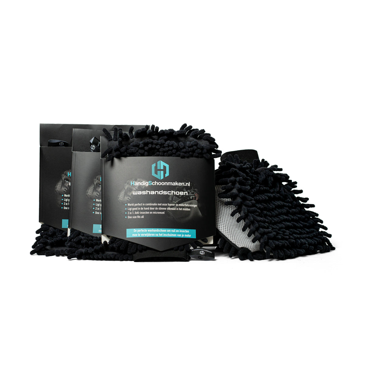 5 Washandschoenen