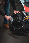 Motorcycle cleaner starter kit