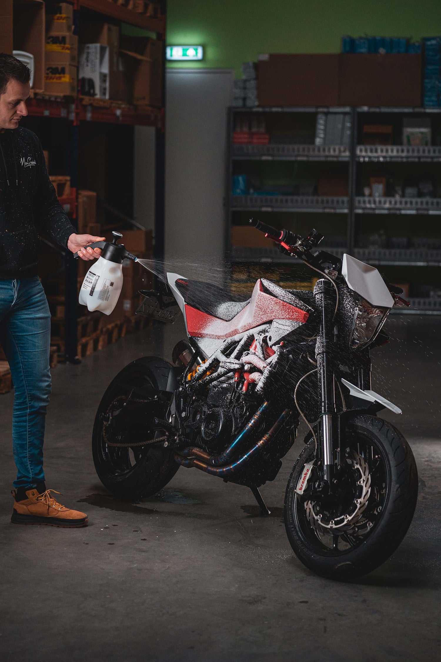 Motorfiets reiniger 1 liter